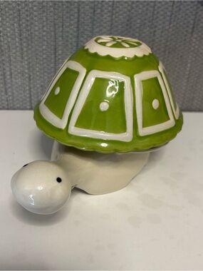 Vintage Pier 1 Ceramic Turtle Nesting Measuring Cups Set of 5 Baking Cooking
